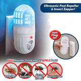 2-in-1 Ultrasonic Pest Repeller