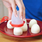 6 Pièces Cuiseurs à Oeufs Sans Coque