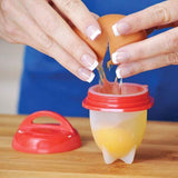 6 Pièces Cuiseurs à Oeufs Sans Coque